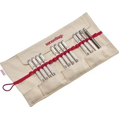 TRANSOTYPE, TRANSOTYPE senseBag Stifte Roll-Etui 76038018 beige 375x200mm