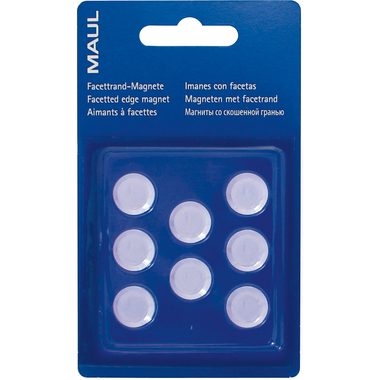 Maul, MAUL Magnete 15mm 6175202 weiss 8 St&uuml;ck