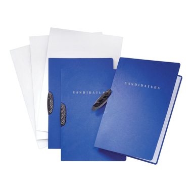 PAGNA, PAGNA Bewerbungsmappen-Set 3Stk 254144002 italienisch, blau