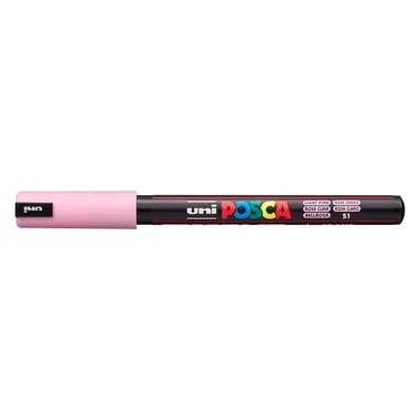 uni-ball, UNI-BALL Fineliner Posca 0.7mm PC-1MR_LIGHT PINK hellrosa