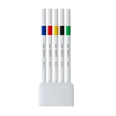 uni-ball, uni-ball - Fineliner Set, 5 Stücke, Multicolor
