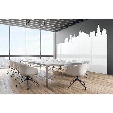 magnetoplan, MAGNETOPLAN Infinity Wall X Projection 1041401 weiss, Mica email. 1180x1890mm