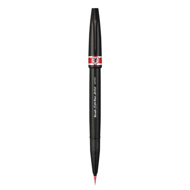 Pentel, PENTEL Brush Sign Pen Artist SESF30C-BX rot