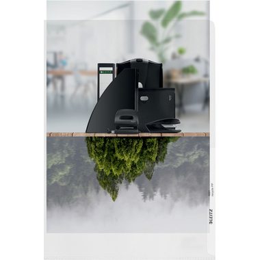 Leitz, LEITZ Sichh&uuml;lle Recycle A4 4001-30-03 transparent, 140my 25 St&uuml;ck