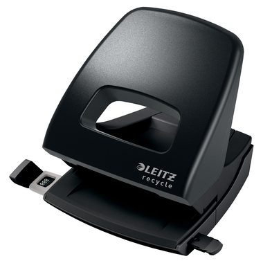 Leitz, LEITZ Locher Recycle 5003-00-95 schwarz 30 Blatt