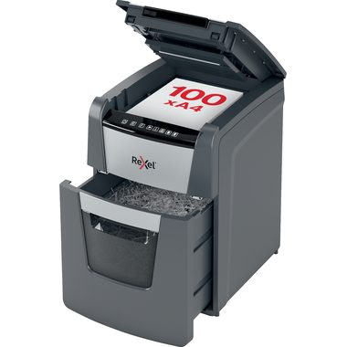 Rexel, REXEL Aktenvernichter Optimum AF+ 2020100XCH 100X, P-4, 34lt