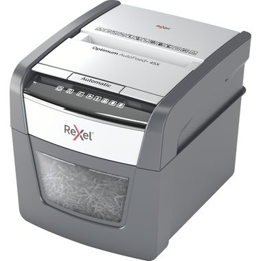 Rexel, REXEL Aktenvernichter Optimum AF+ 2020045XCH 45X, P-4, 20lt