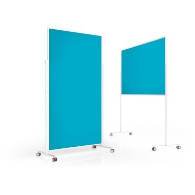magnetoplan, MAGNETOPLAN Design-Moderatorentafel VP 1181104 Filz. t&uuml;rkis 1000x1800mm