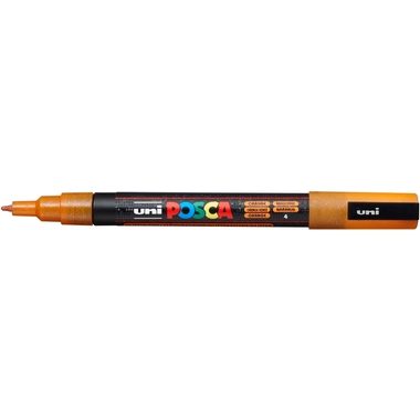 uni-ball, UNI-BALL Posca Marker 0.9-1.3mm PC3-ML ORANG glitzer orange