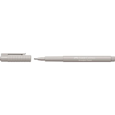 Faber-Castell, Faber-Castell - Faserschreiber, 13.6X1.5X1.5CM, Grau