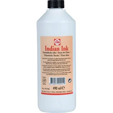 Talens, TALENS Tusche 490ml 44727000 schwarz