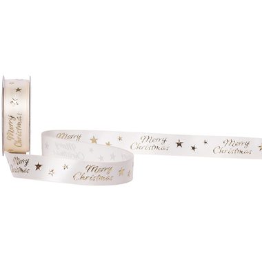 SPYK, SPYK Band Merry christmas Stars 1097.1654 16mmx3m Gold