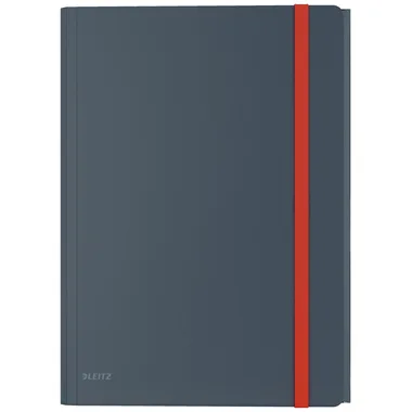 Leitz, LEITZ Eckspannmappe Cosy A4 4619-00-89 grau, PP