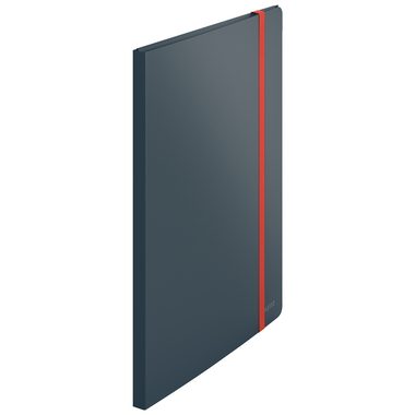 Leitz, LEITZ Sichtbuch Cosy PP A4 4670-00-89 grau 20 H&uuml;llen