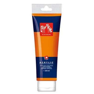 Caran d'Ache, CARAN D'ACHE Acrylfarbe 250ml 2810.050 orange