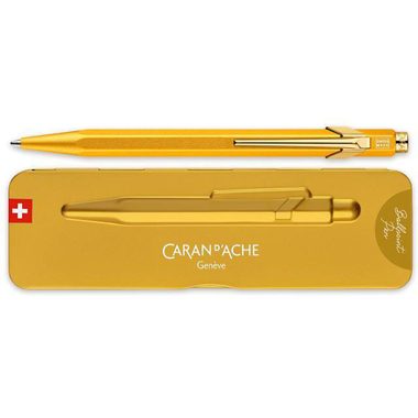 Caran d'Ache, CARAN D'ACHE Kugelschreiber 849 GoldBar 849.999 gold, mit Metalletui