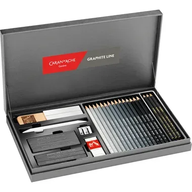 Caran d'Ache, CARAN D'ACHE Graphite Line Gift Box Set 3000.415 assortiert