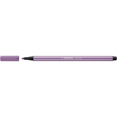 STABILO, STABILO Fasermaler Pen 68 1.0mm 68/62 grau violett