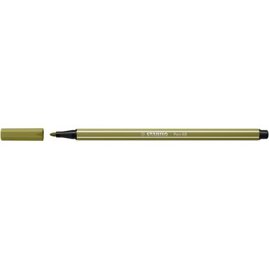 STABILO, STABILO Fasermaler Pen 68 1.0mm 68/37 schlammgr&uuml;n