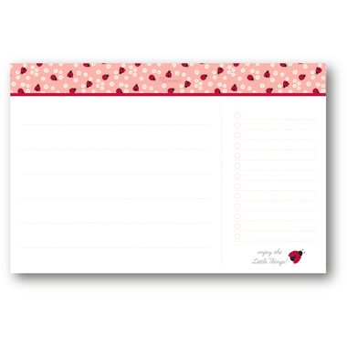 ANCOR, ANCOR Schreibtischplaner LADY BUG 105049 rosa/rot 40x30cm