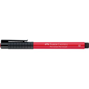 Faber-Castell, FABER-CASTELL Pitt Artist Pen Brush 2.5mm 167421 geraniumrot hell