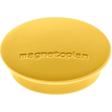 magnetoplan, MAGNETOPLAN Magnet Discofix Junior 34mm 1662102 gelb 10 Stk.