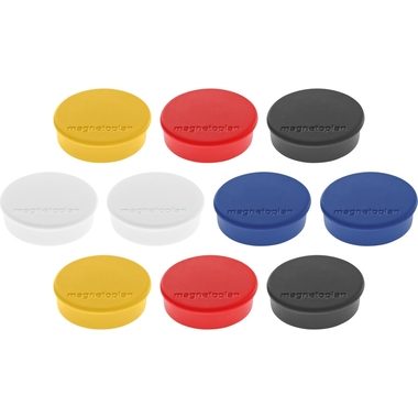 magnetoplan, MAGNETOPLAN Magnet Discofix Hobby 24mm 1664510 assortiert 10 Stk.