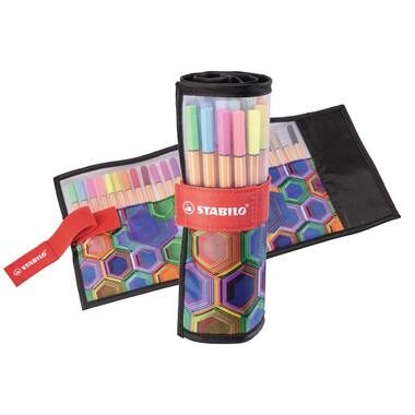 Stabilo, STABILO Fineliner Point 88 0.4mm 8825-071-20 Rollerset, Arty 25 St&uum