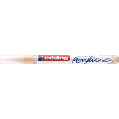edding, EDDING Acrylmarker 5300 1-2mm 5300-255 warmbeige