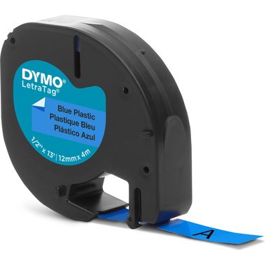 DYMO, DYMO Schriftband LetraTag 12mmx4m S0721650 blau