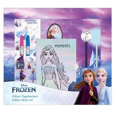 Undercover, UNDERCOVER Glitzer Tagebuchset FRUW4470 Frozen