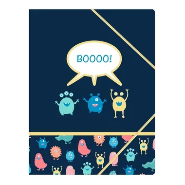 ANCOR, ANCOR Gummibandmappe A4 103953 PLAY ME Boo