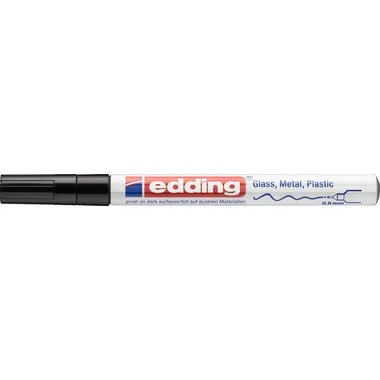 edding, EDDING Paintmarker 780 0,8mm 780-1 CREA schwarz