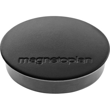 magnetoplan, MAGNETOPLAN Magnet Discofix Standard 30mm 1664212 schwarz, ca. 0.7 kg 10 Stk.