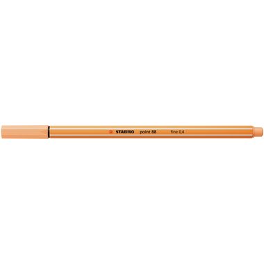 STABILO, STABILO Feinschreiber Point 88 0.4mm 88/25 hellorange