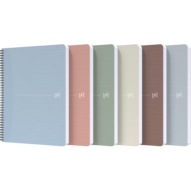 OXFORD, OXFORD Spiralbuch My RecUP A5 400154142 liniert, 90g 180 Blatt
