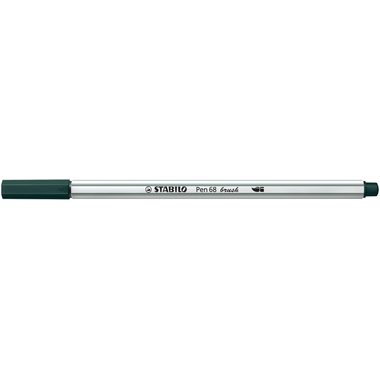 STABILO, STABILO Fasermaler Pen 68 Brush 568/63 olivgr&uuml;n