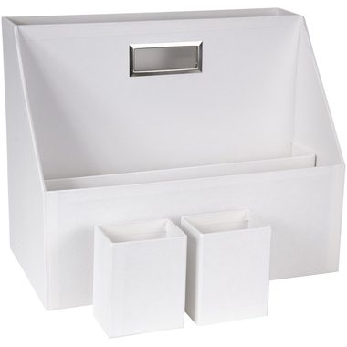 Bigso Box of Sweden, BIGSO BOX OF SWEDEN Pultorganisator 15753700 Hurry weiss 34.5x28x19.5