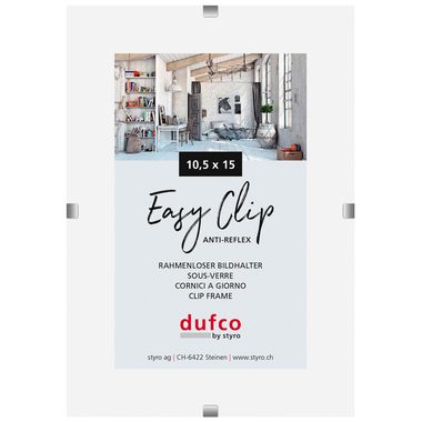dufco, DUFCO Cliprahmen (ohne Rahmen) 1420.41 10.5x15cm