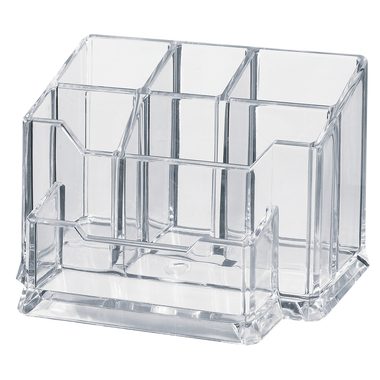 dufco, DUFCO Stiftek&ouml;cher Optima Acryl 62780440 6 F&auml;cher 15.4x10.5x10cm tran.