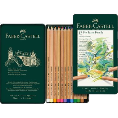 Faber-Castell, FABER-CASTELL Farbstift 112112 12er Metalletui