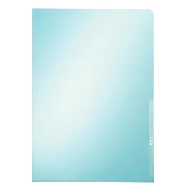 Leitz, LEITZ® Sichthülle Premium 4100, DIN A4, glatt, 100 Stück, blau