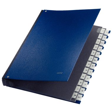 Leitz, Leitz Pultordner 5924 A4 A-Z Blau Pappe
