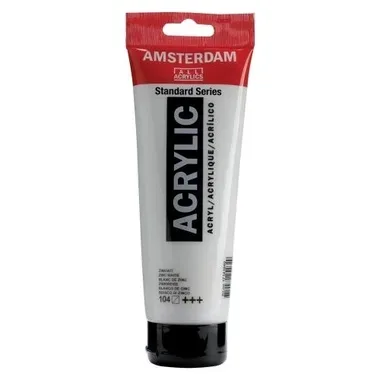 Amsterdam, Amsterdam Acrylfarbe Weiss | 250 ml