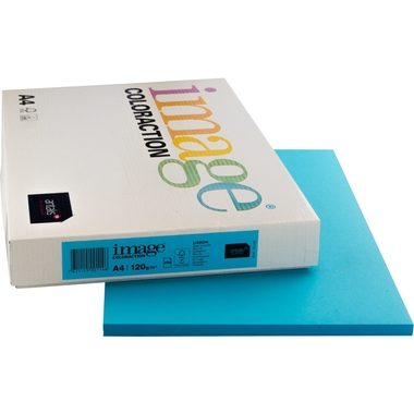 IMAGE COLORACTION, IMAGE COLORACTION Kopierpapier Lisbon A4 266680 k&ouml;nigsblau, 120g 250 Blatt