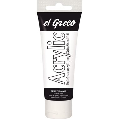 KREUL, KREUL Acrylfarben 75ml CKG28301 titanweiss