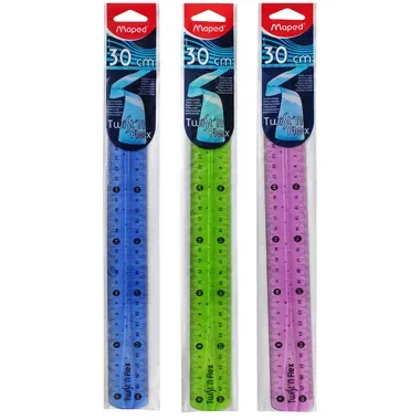 Maped, MAPED Lineal ass. 027900 Maped Twist'n Flex 30cm