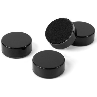 trendform, TRENDFORM Magnete Black TF2737 23mm, schwarz, 4er Set