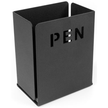 trendform, TRENDFORM Stiftek&ouml;cher PEN GK3613 Metall 8x10x5cm schwarz