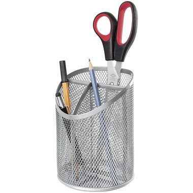 WEDO, WEDO Rundbutler OFFICE 65654 11x14.7x11cm Metall silber